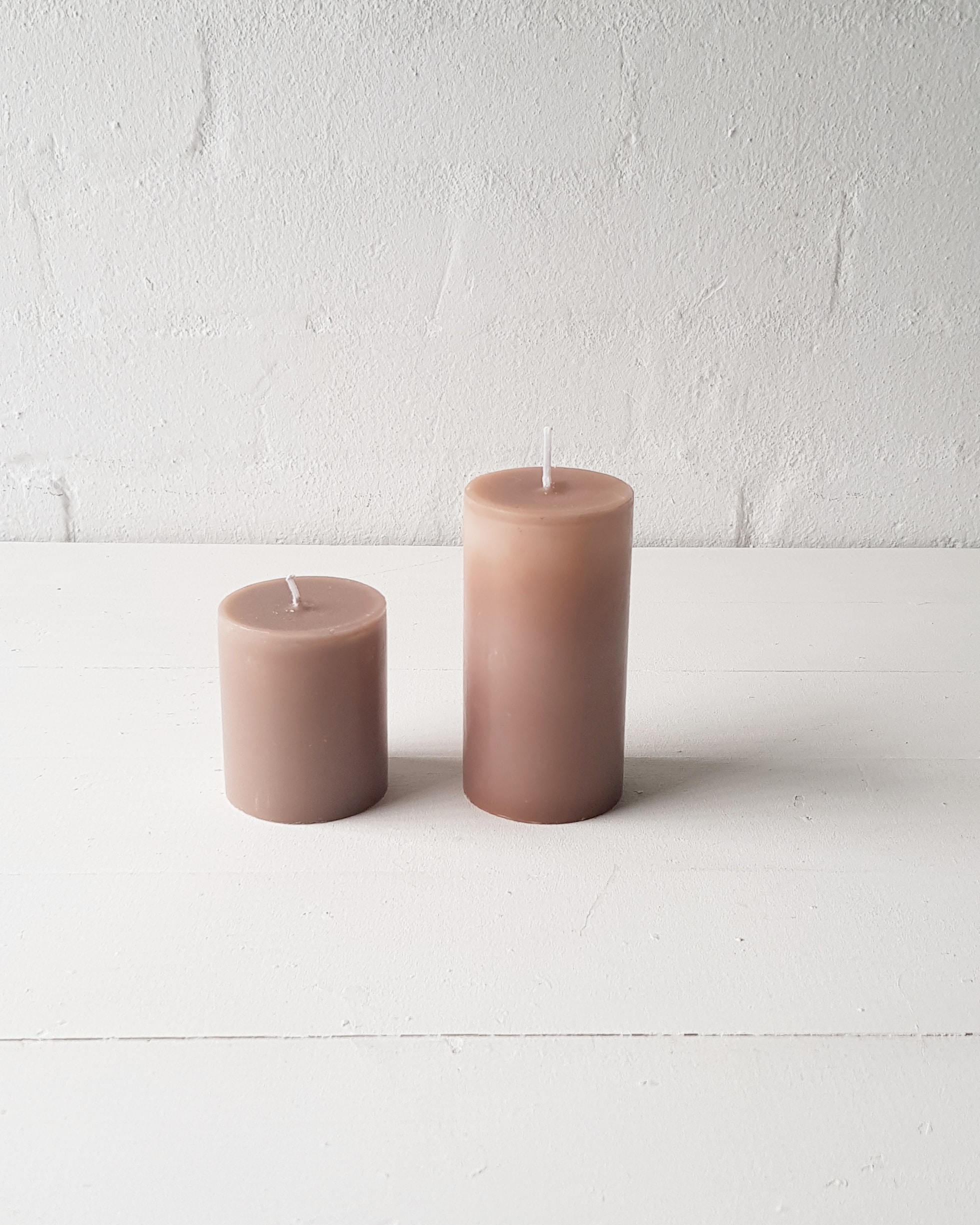 Cappucino Pillar Candle